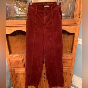 NWOT Knox Rose Flared Corduroy Pants - Size 2